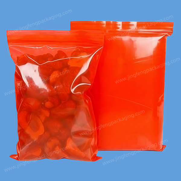Translucent Color film ziplock Bags