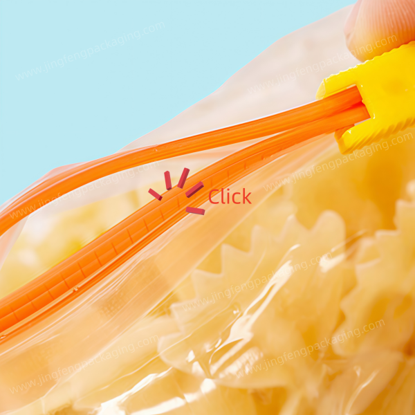 Slider Bag with Click zipper